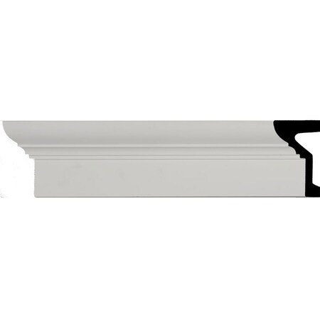 Ekena Millwork SAMPLE - 6 1/4"H x 4"P x 12"L Standard Moulding SAMPLE-MLD06X04ST-1